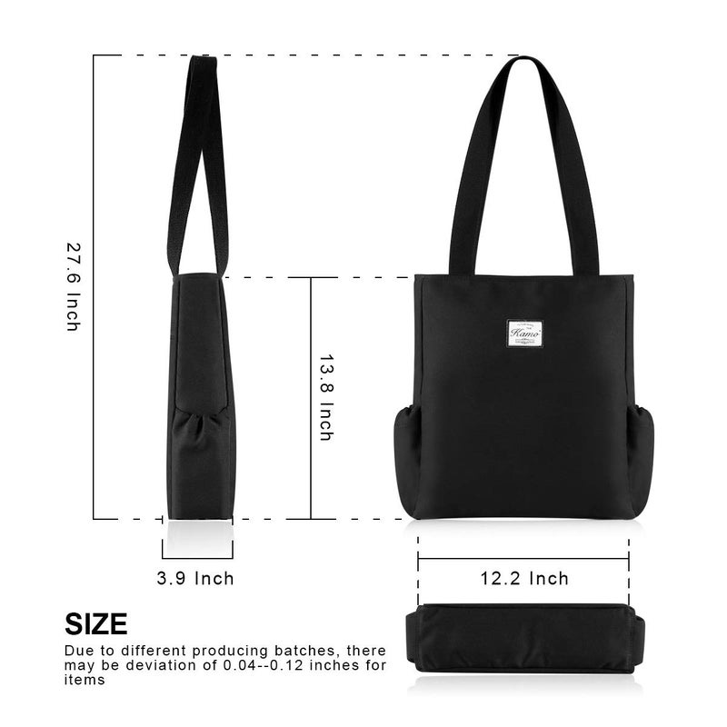KAMO Floral Tote Bag - Waterproof Lightweight Handbags Travel Shoulder Bag for Hiking Yoga Gym Swimming Travel Beach - Image 3